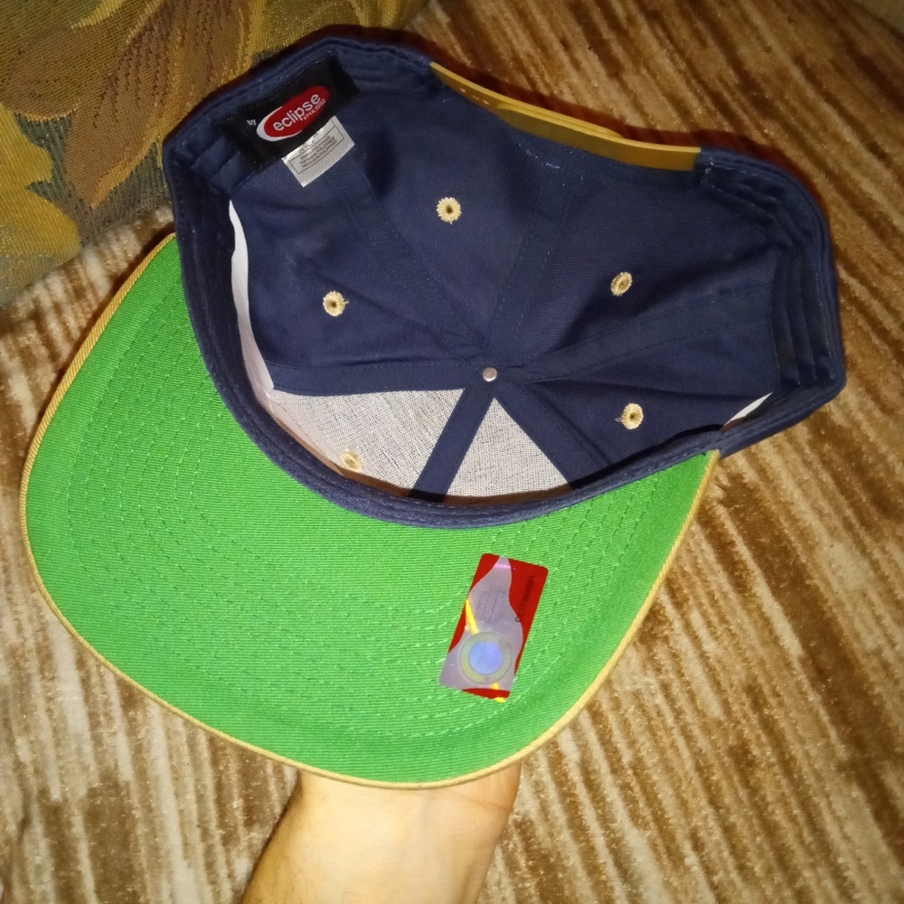 Akron Zips Eclipse "Script Style" Snapback Hat Vintage - Picture 4 of 6